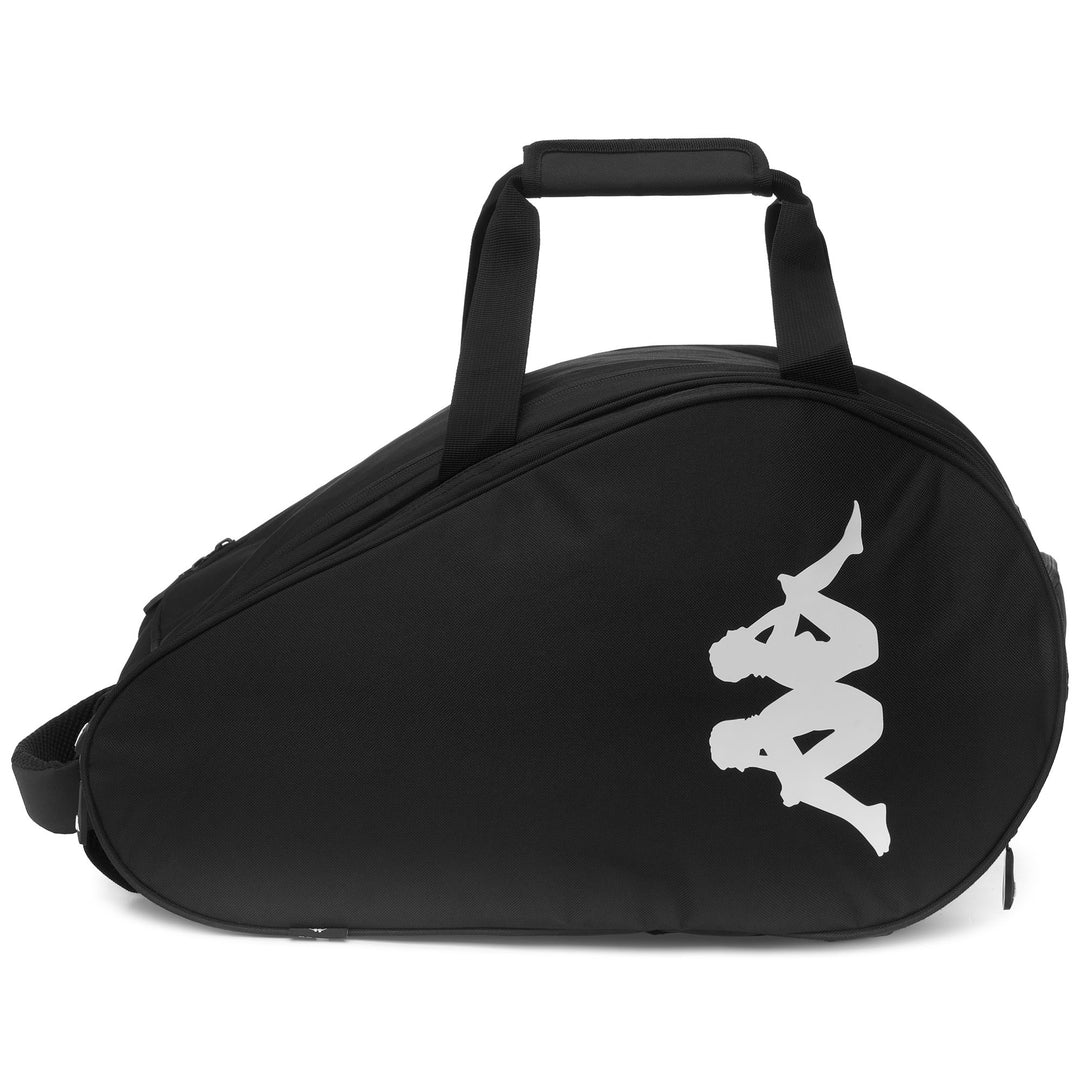 Black Unisex Padel Duffle Bag in Woven Fabric main