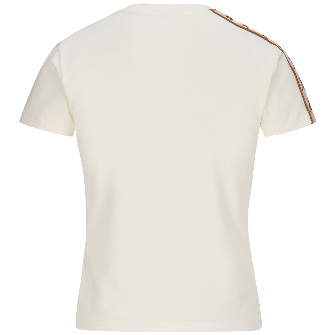 T-Shirt Stretch Donna Grigia con Design a Nastro Grafico main