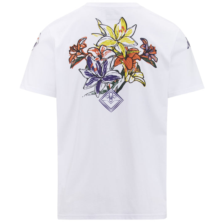 T-ShirtsTop Man FEVVOX FIORENTINA T-Shirt WHITE Dressed Side (jpg Rgb)		