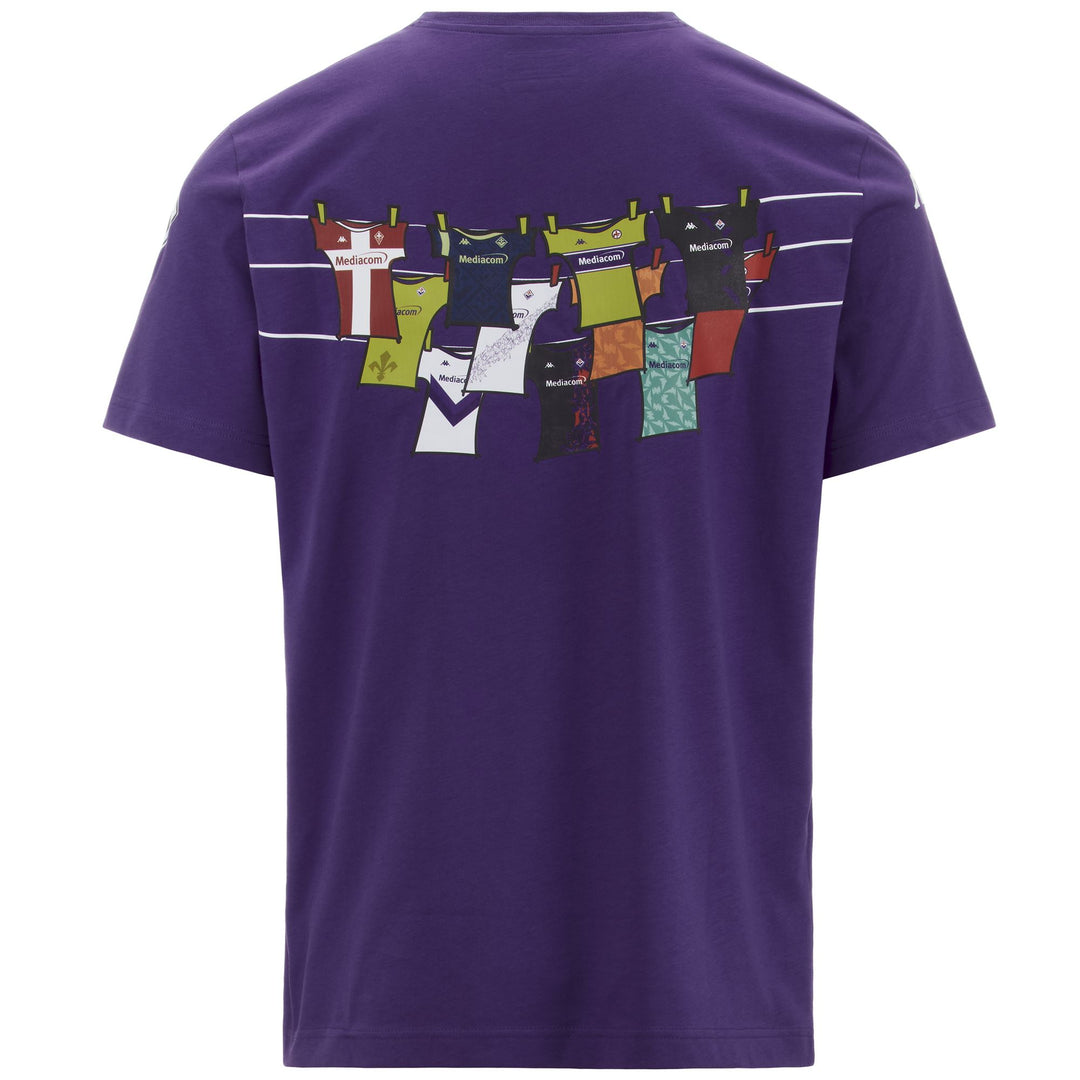 T-ShirtsTop Man FEBBOX FIORENTINA T-Shirt VIOLET TILLANDSIA Dressed Side (jpg Rgb)		