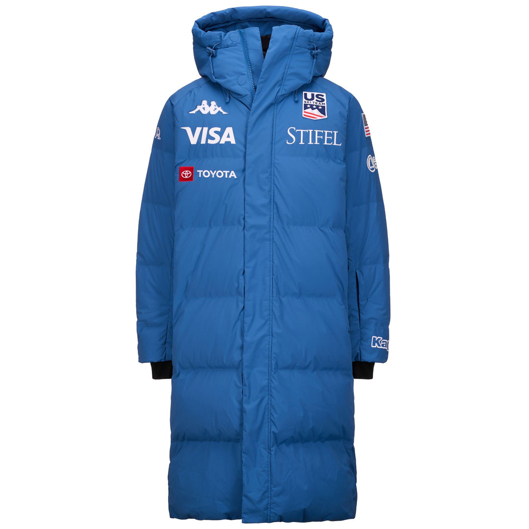 6CENTO 662B LONG US - Jackets - Long - Unisex - BLUE DEEP WATER 01