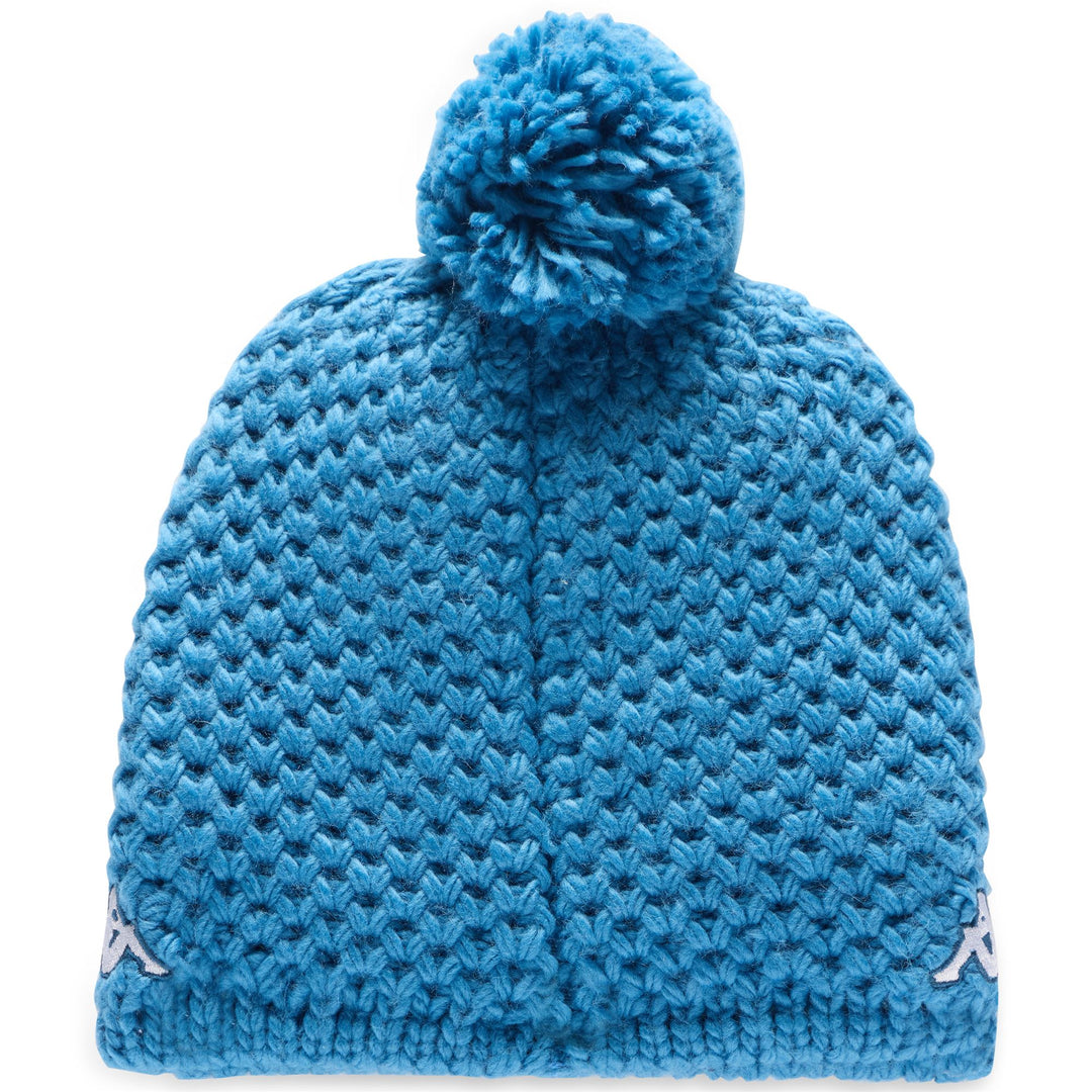 Unisex Blue Ski Beanie with Fleece Lining main