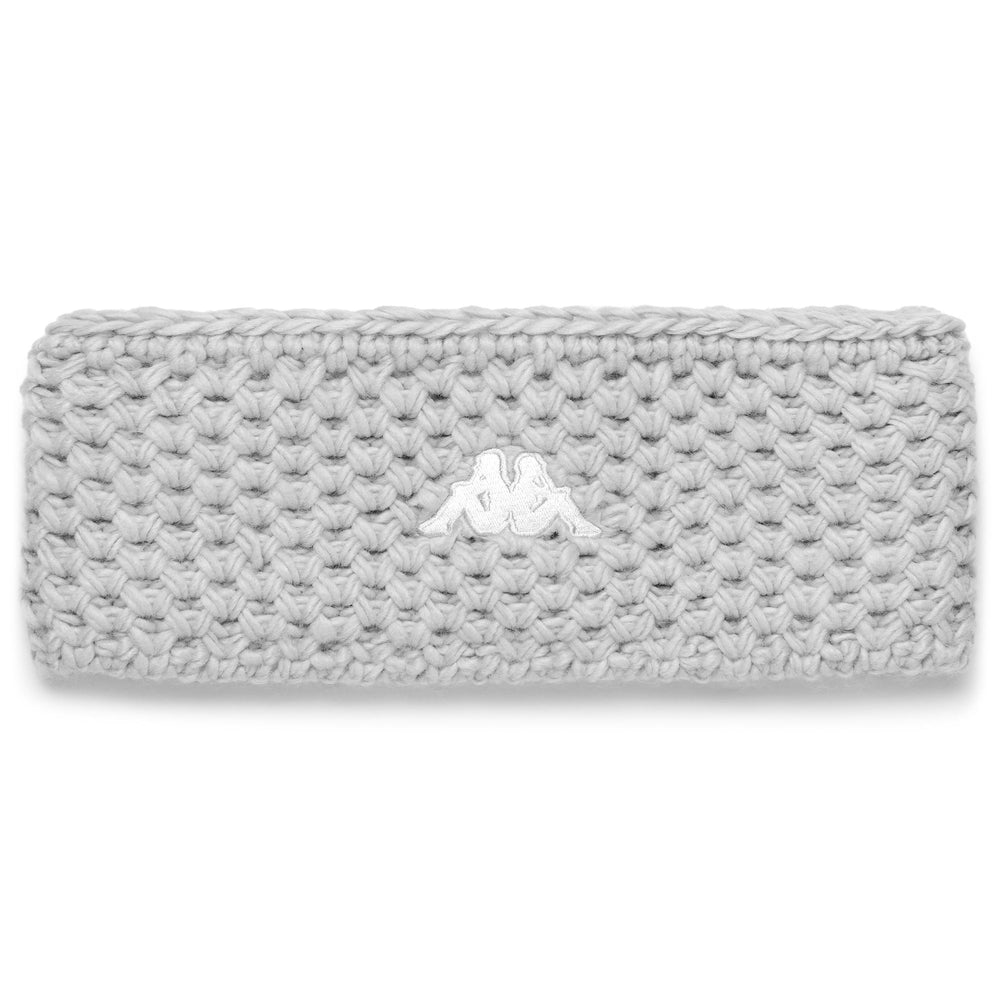 Bandeau de ski unisexe gris doublé polaire 02
