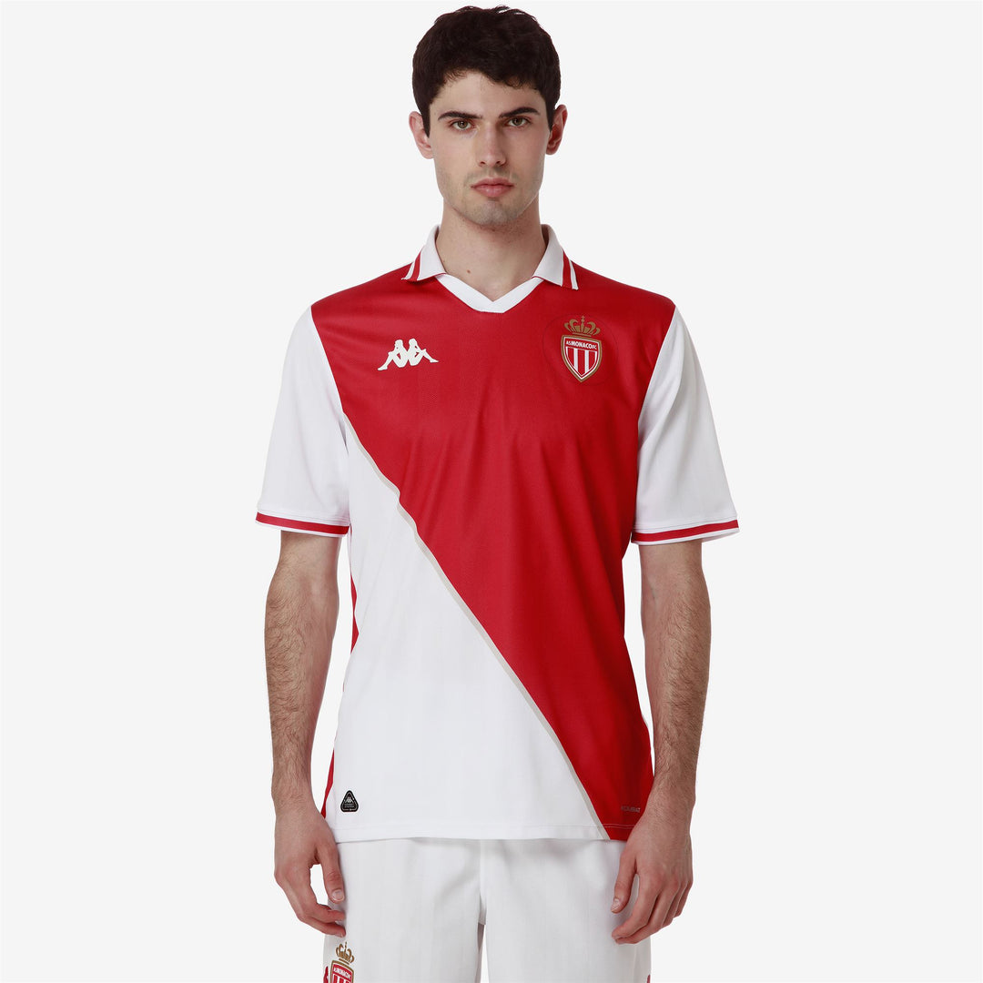 White Men's AS Monaco Football Shirt main
