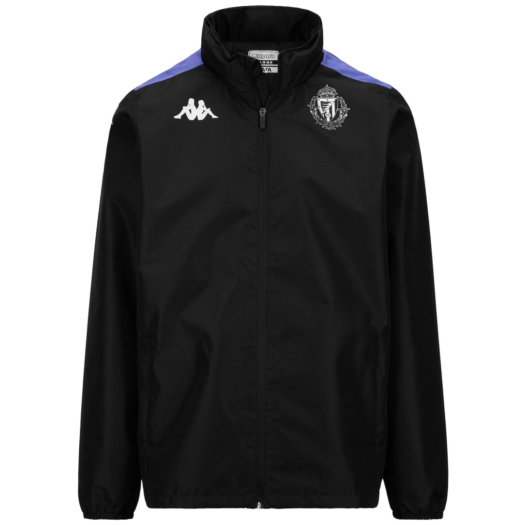 Chaqueta impermeable de entrenamiento para hombre, color negro, con protección contra el agua 01