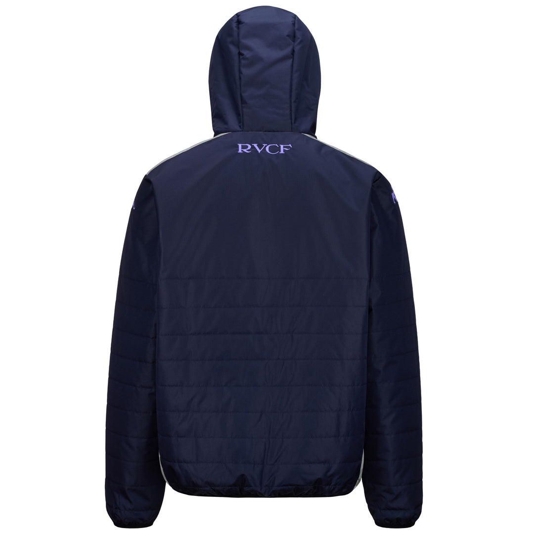 Blue Men's Real Valladolid Football Padded Slim Fit Jacket main