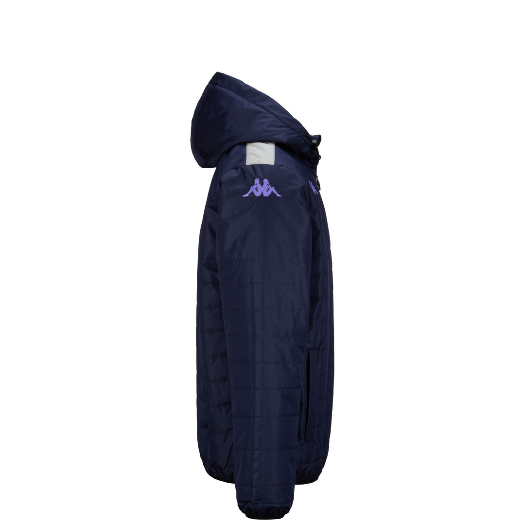 Blue Men's Real Valladolid Football Padded Slim Fit Jacket main