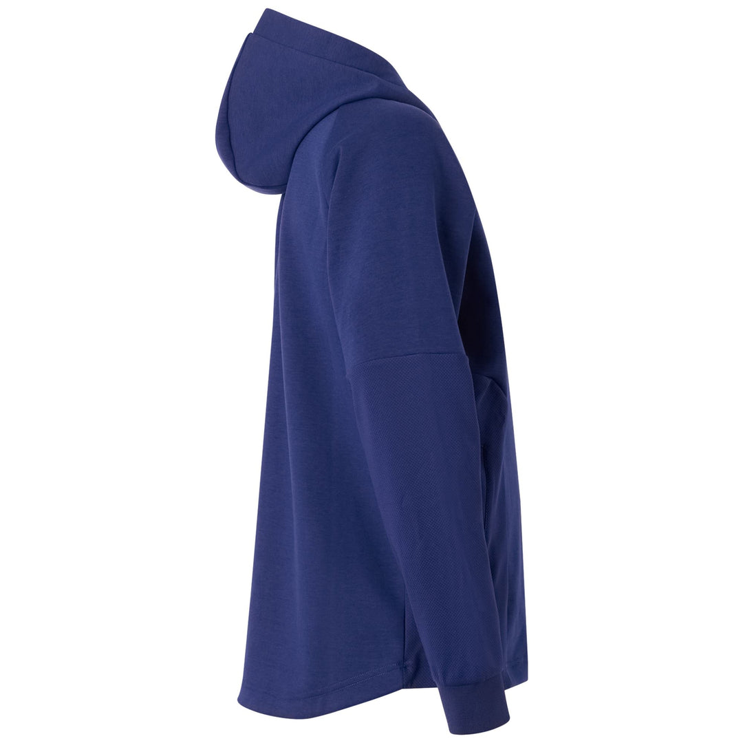 Chaqueta polar de entrenamiento de corte entallado azul marino para hombre main