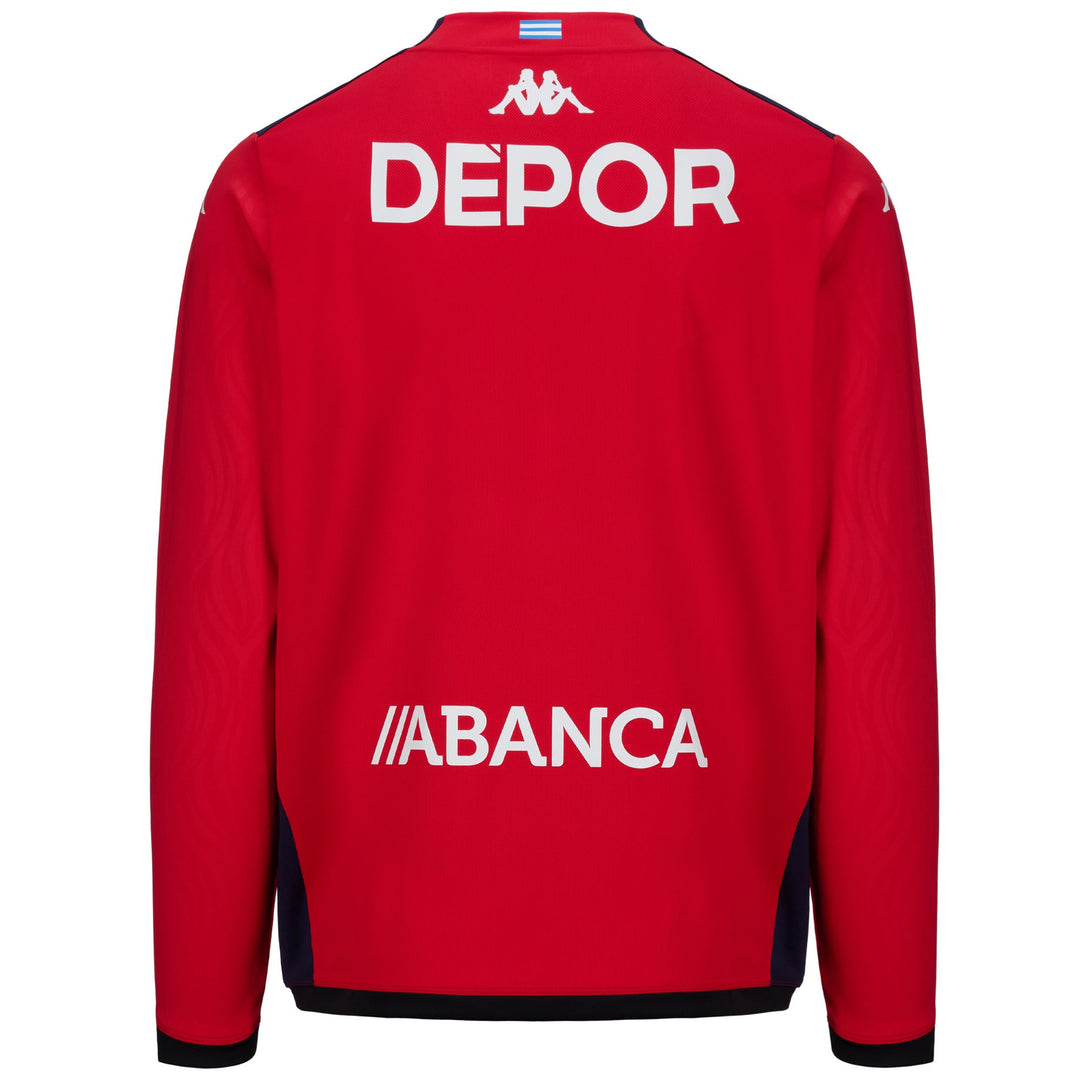 Red Men's Fleece Jumper with Hydro-Way Protection Technology main