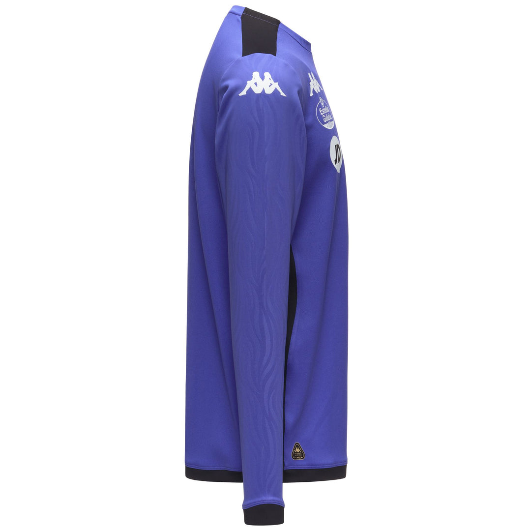 Suéter polar de entrenamiento entallado para hombre en violeta con tecnología Hydro-Way main