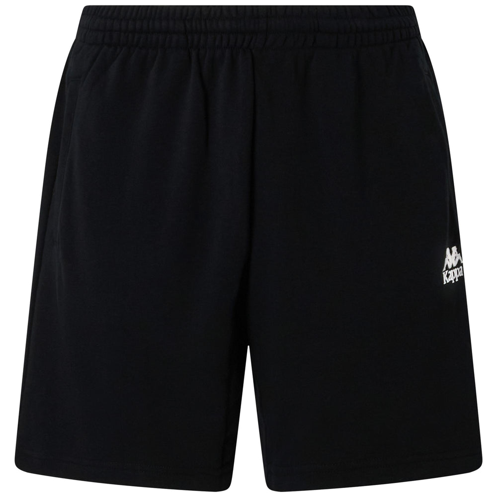 Short de sport noir pour homme, coupe classique, en coton biologique 02