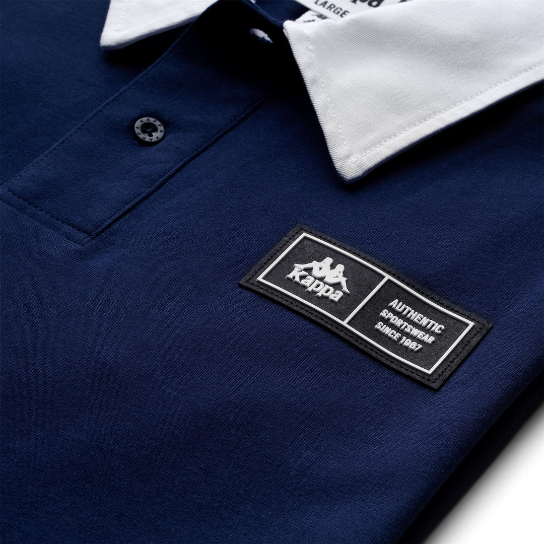 Blue Iris Men's Short Sleeve Cotton Polo Shirt main