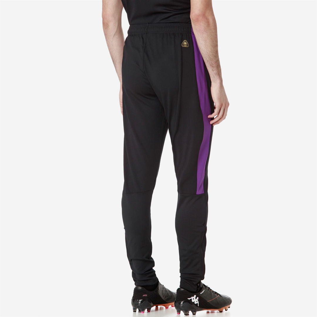 Black Violet Men's Football Training Pants with Hydro-Way Protection main