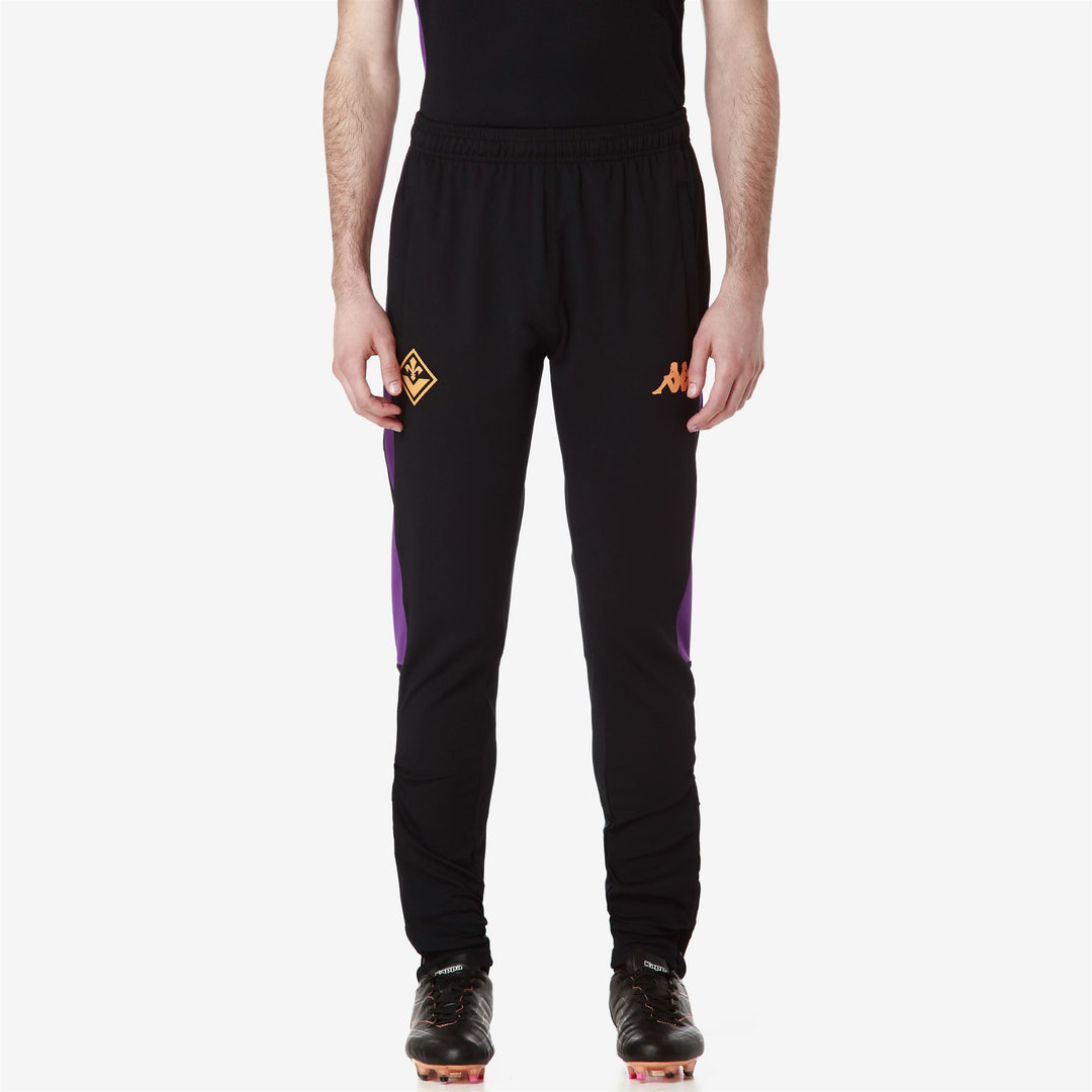 Black Violet Men's Football Training Pants with Hydro-Way Protection main