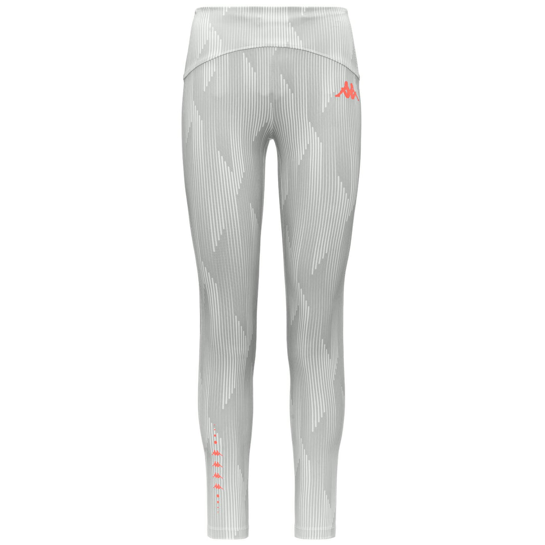 Grey Women's High Waist Skin Fit Stretch Training Trousers 01