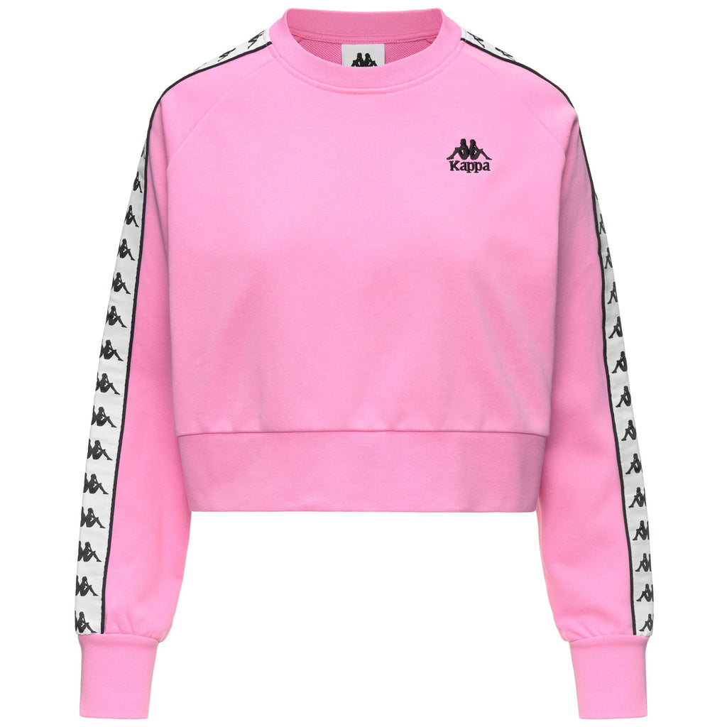 Pink Women's Oversize Sportswear Jumper in French Terry | Kappa