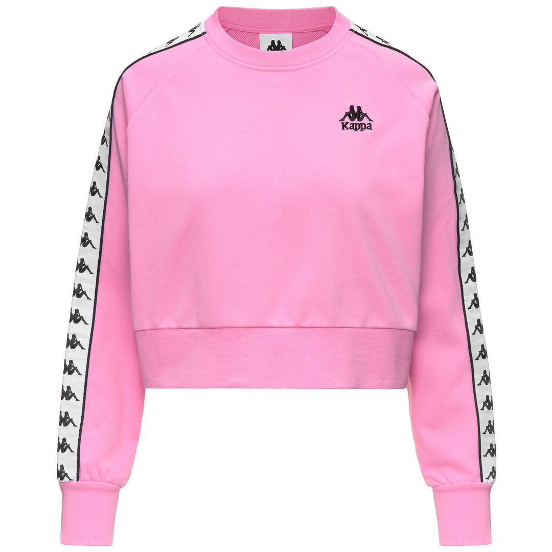 Pink Women's Oversize Sportswear Jumper in French Terry 01