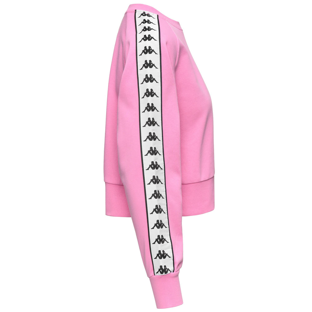 Pink Women's Oversize Sportswear Jumper in French Terry 02