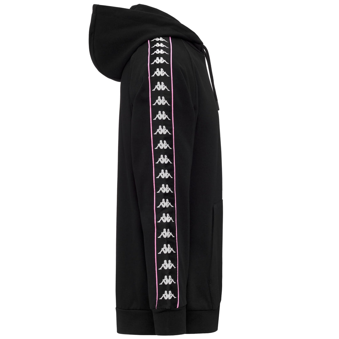 222 BANDA  MADISON - Fleece - Jumper - Man - BLACK-PINK PRISM-WHITE main