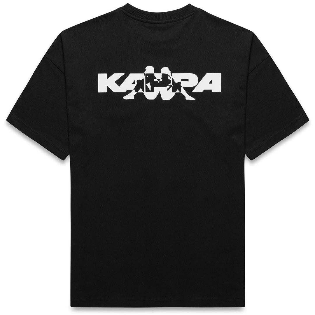 Camiseta deportiva de algodón orgánico para hombre, blanca y negra, con estampado gráfico main