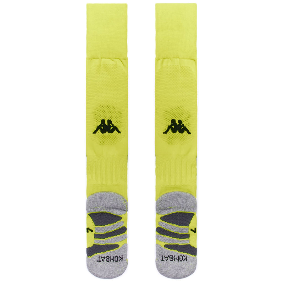 Neon Green Men's Knee High Football Socks with Cushioning main