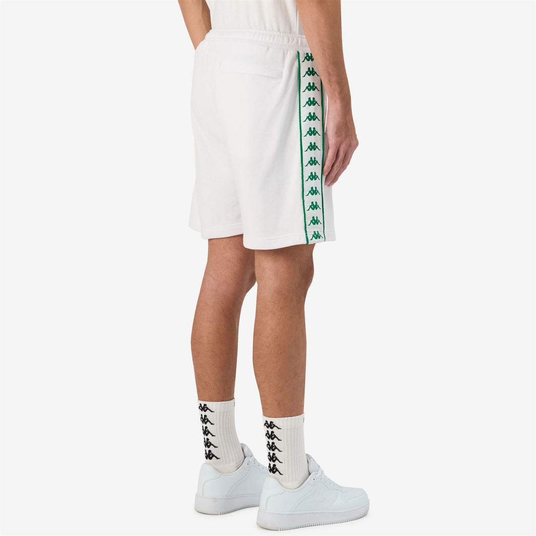 Pantalones cortos deportivos de calle para hombre en gris y verde con ajuste cómodo main