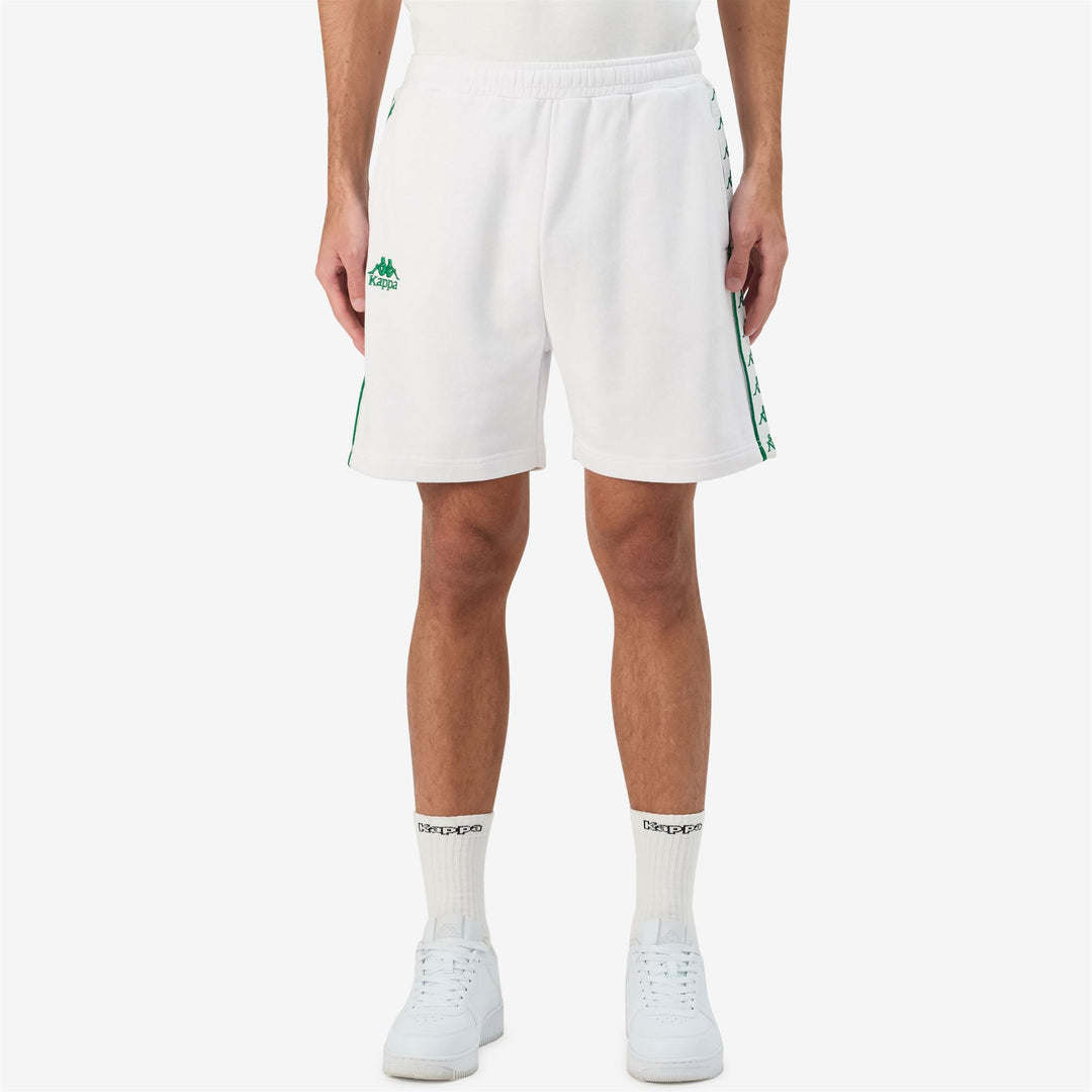 Pantalones cortos deportivos de calle para hombre en gris y verde con ajuste cómodo main