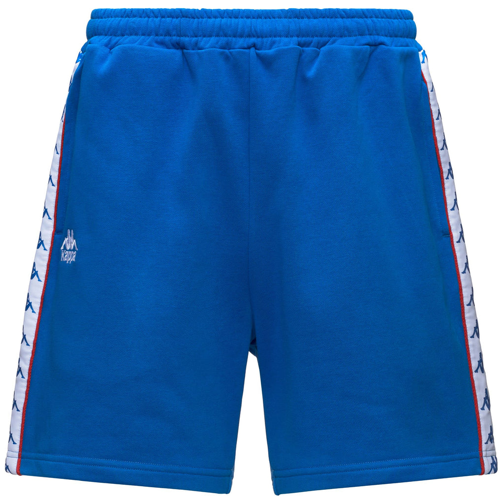 Blue Men's Comfort Fit Sportswear Shorts with Piping | Kappa