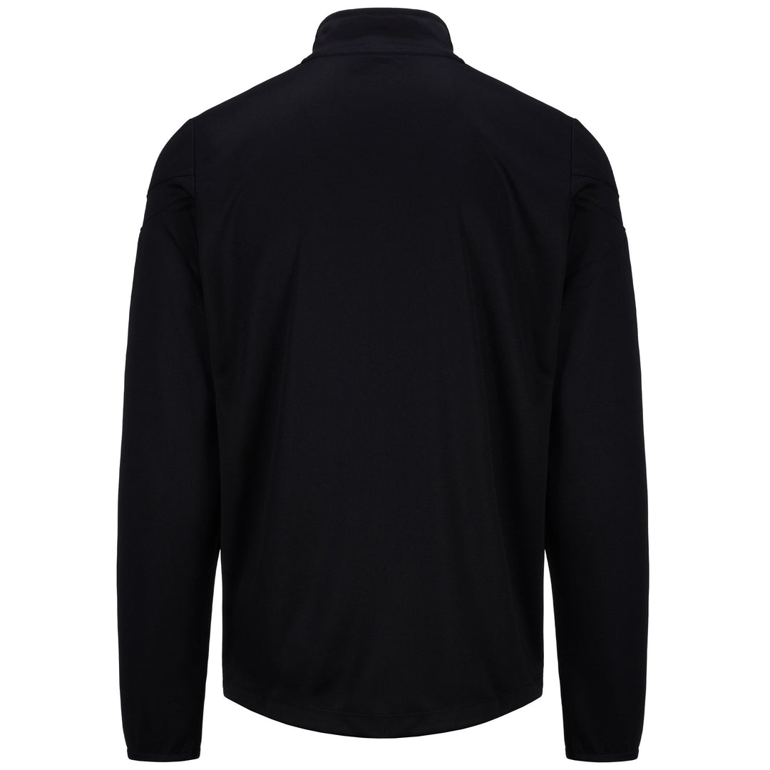 Black Men's Football Fleece Jacket main
