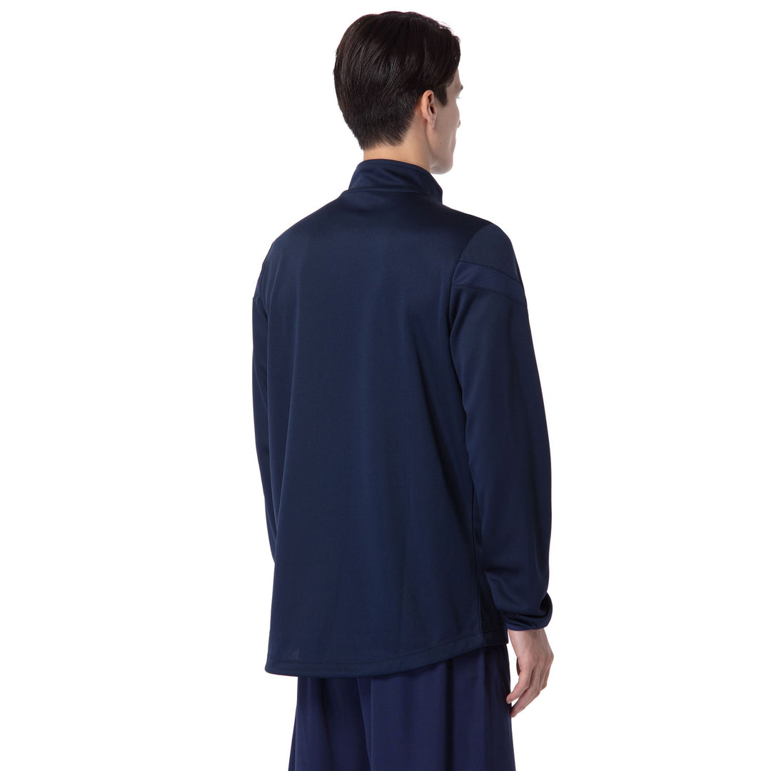 Marine Blue Men's Football Fleece Jacket. main