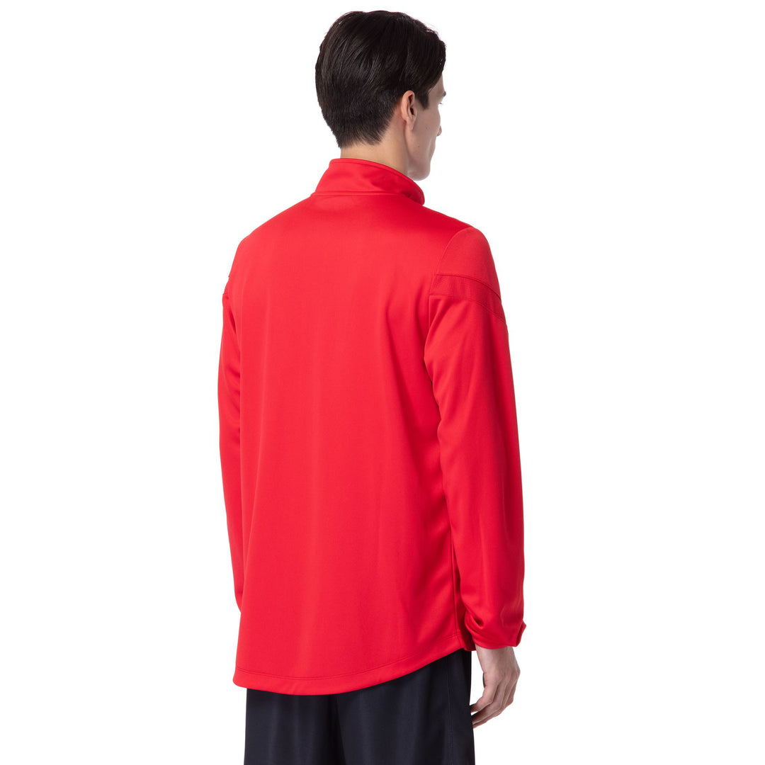 Chinese Red Men's Football Fleece Jacket. main