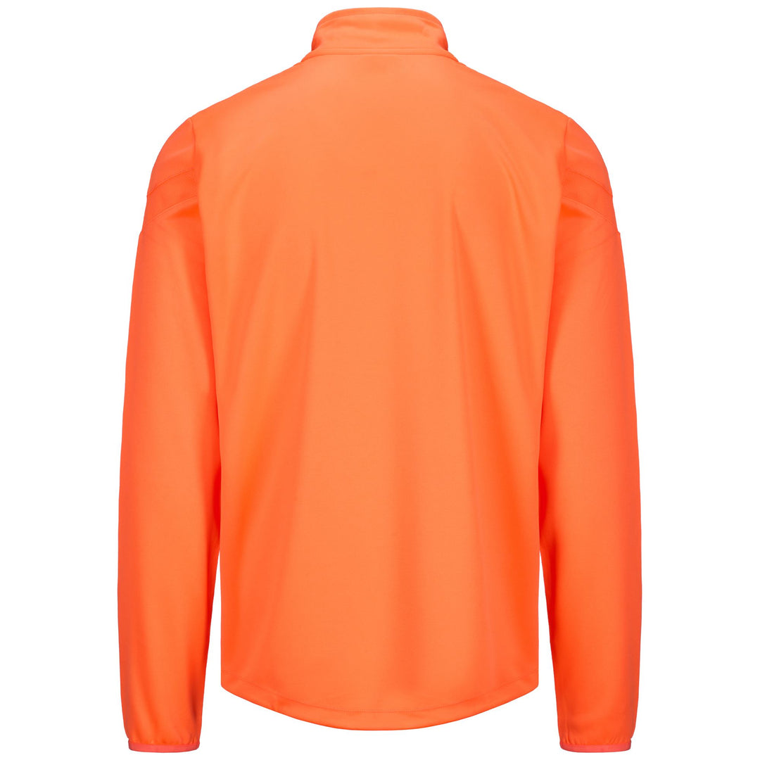 Flame Orange Men's Football Fleece Jacket. main