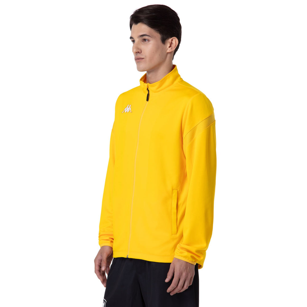 Chrome Yellow Men's Football Fleece Jacket main