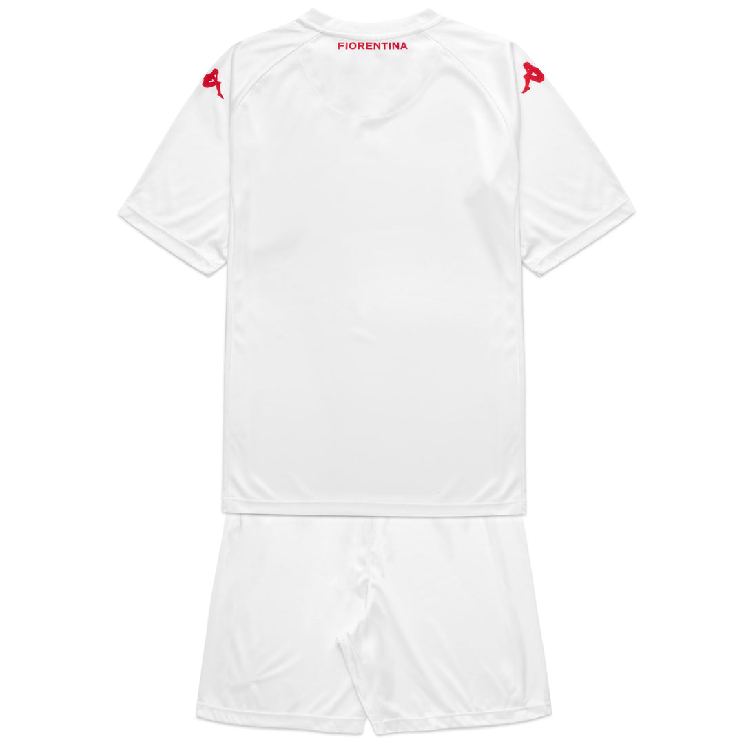 Ensemble short et maillot de football ACF Fiorentina pour garçon (blanc) main