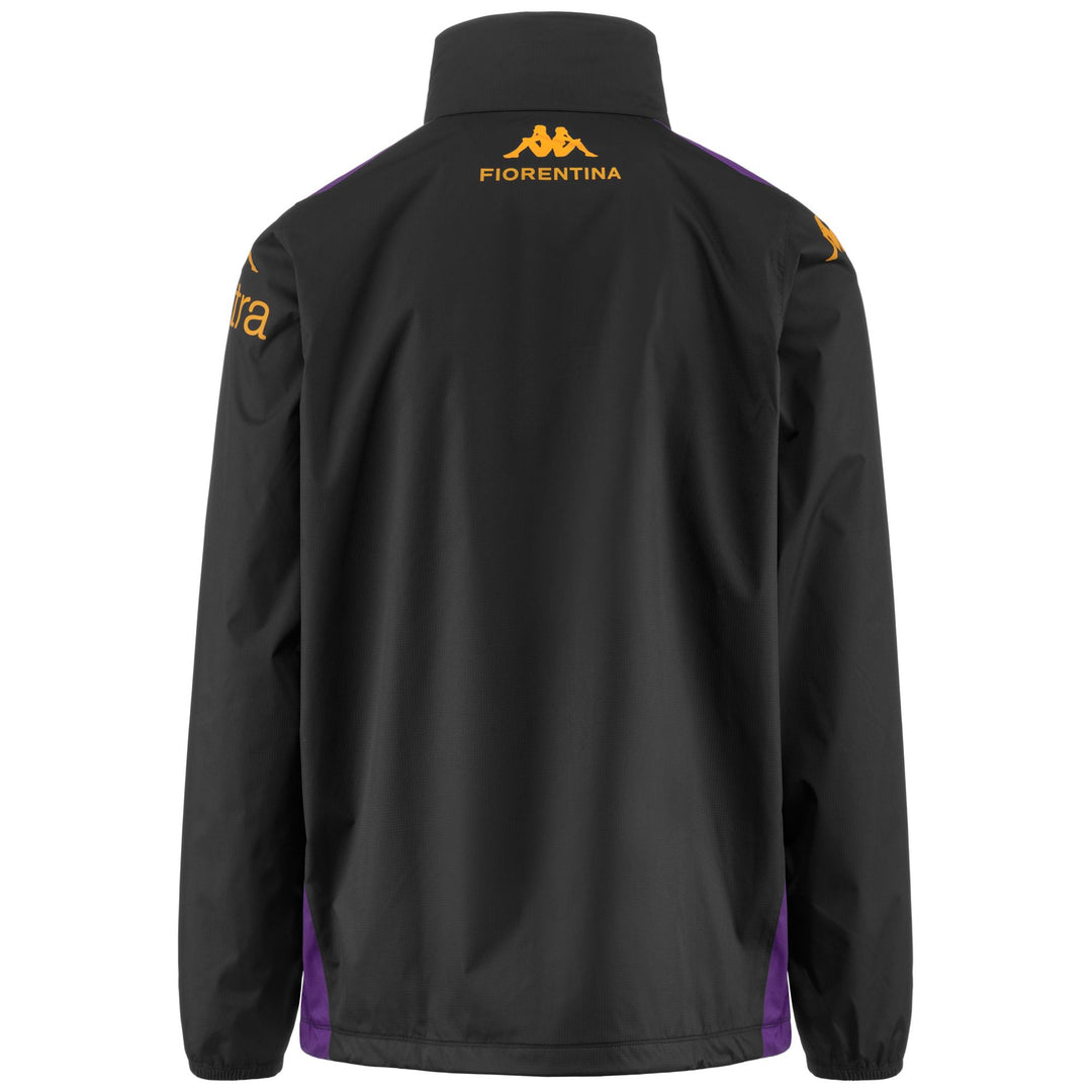 Black Violet Men's Football Training Jacket with Water Protection main
