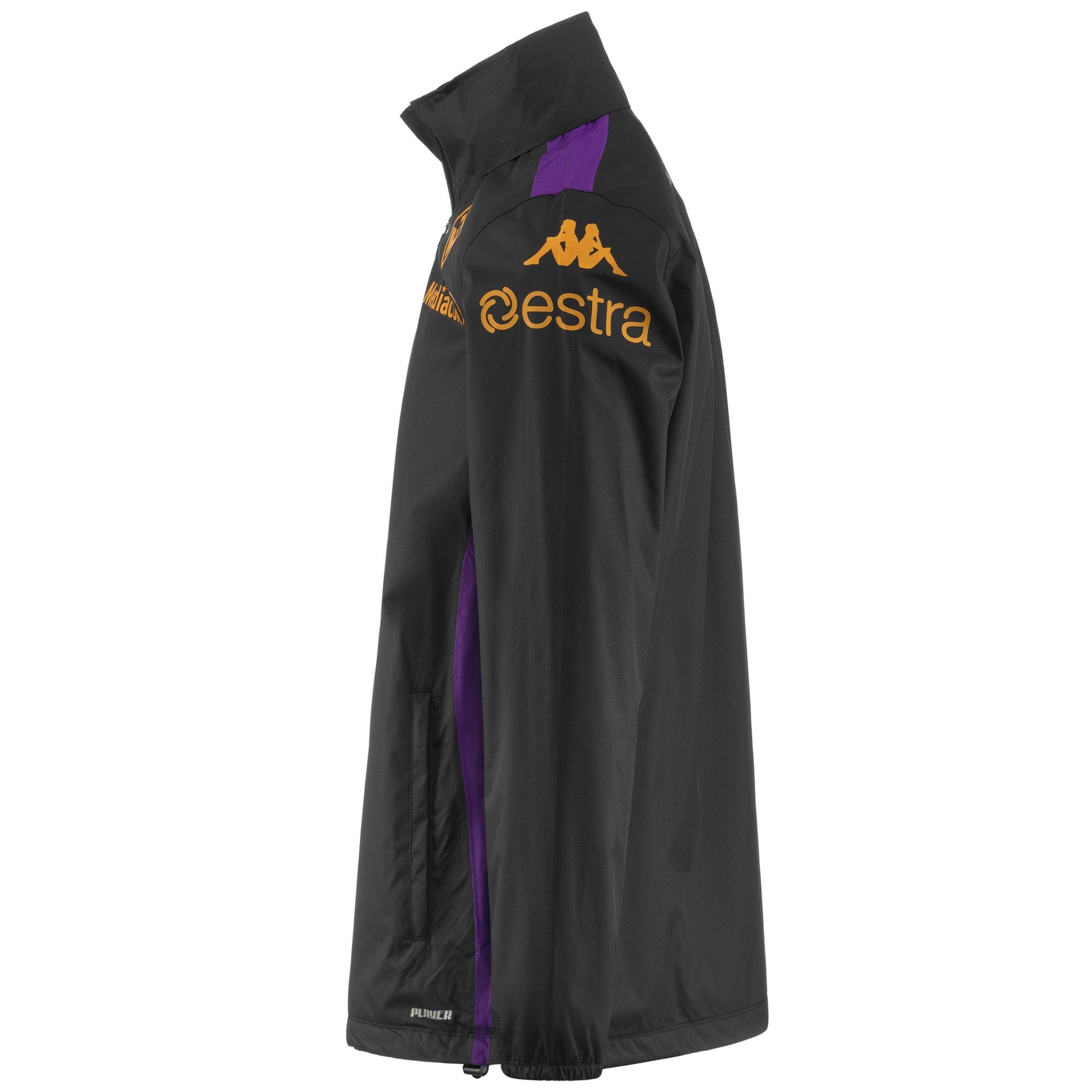 Jackets Man ADVERZIP PRO 8 FIORENTINA Mid Black-Violet Indigo Sponsor