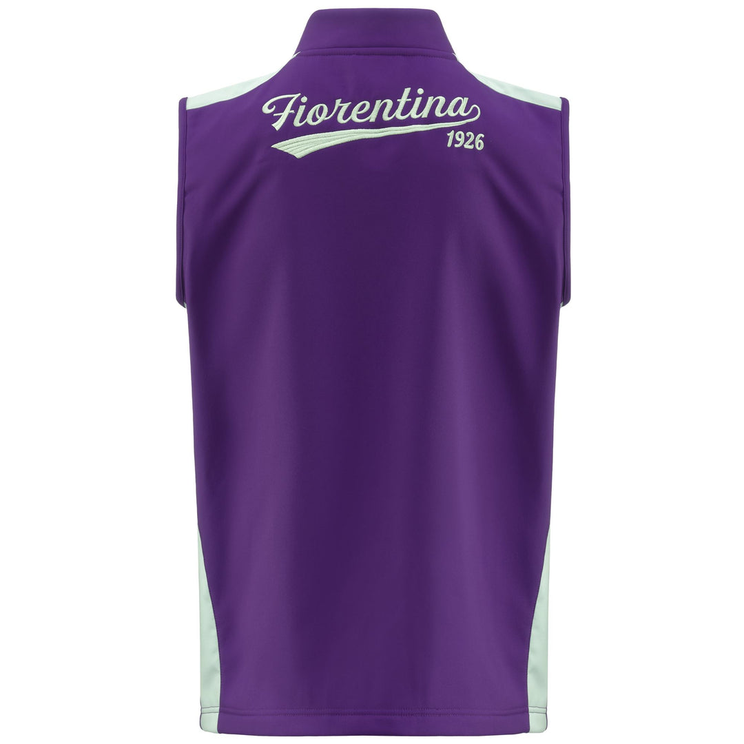 Violet Men's Recycled Football Jacket with Team Logo main