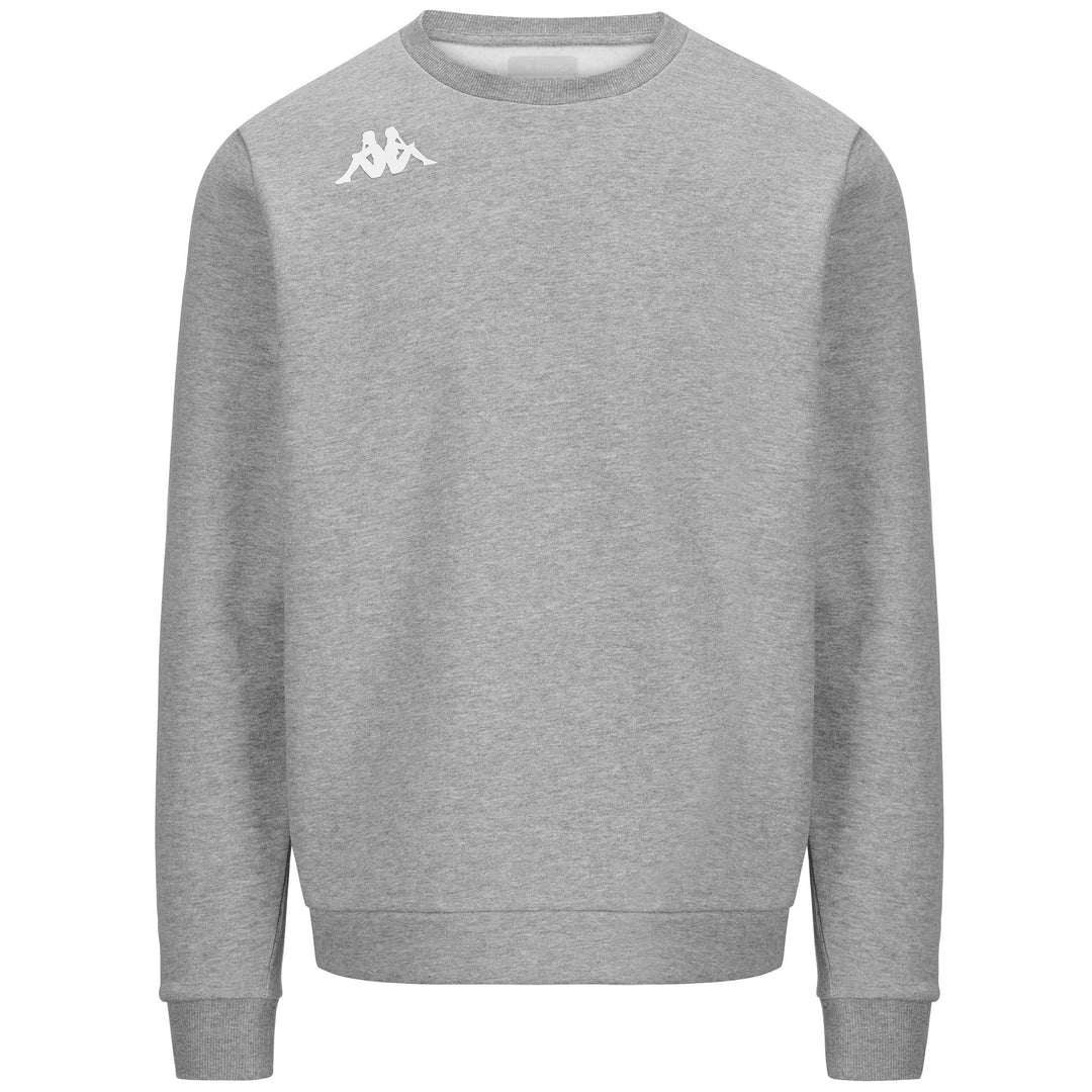 Grey Men's Training Fleece Jumper 01