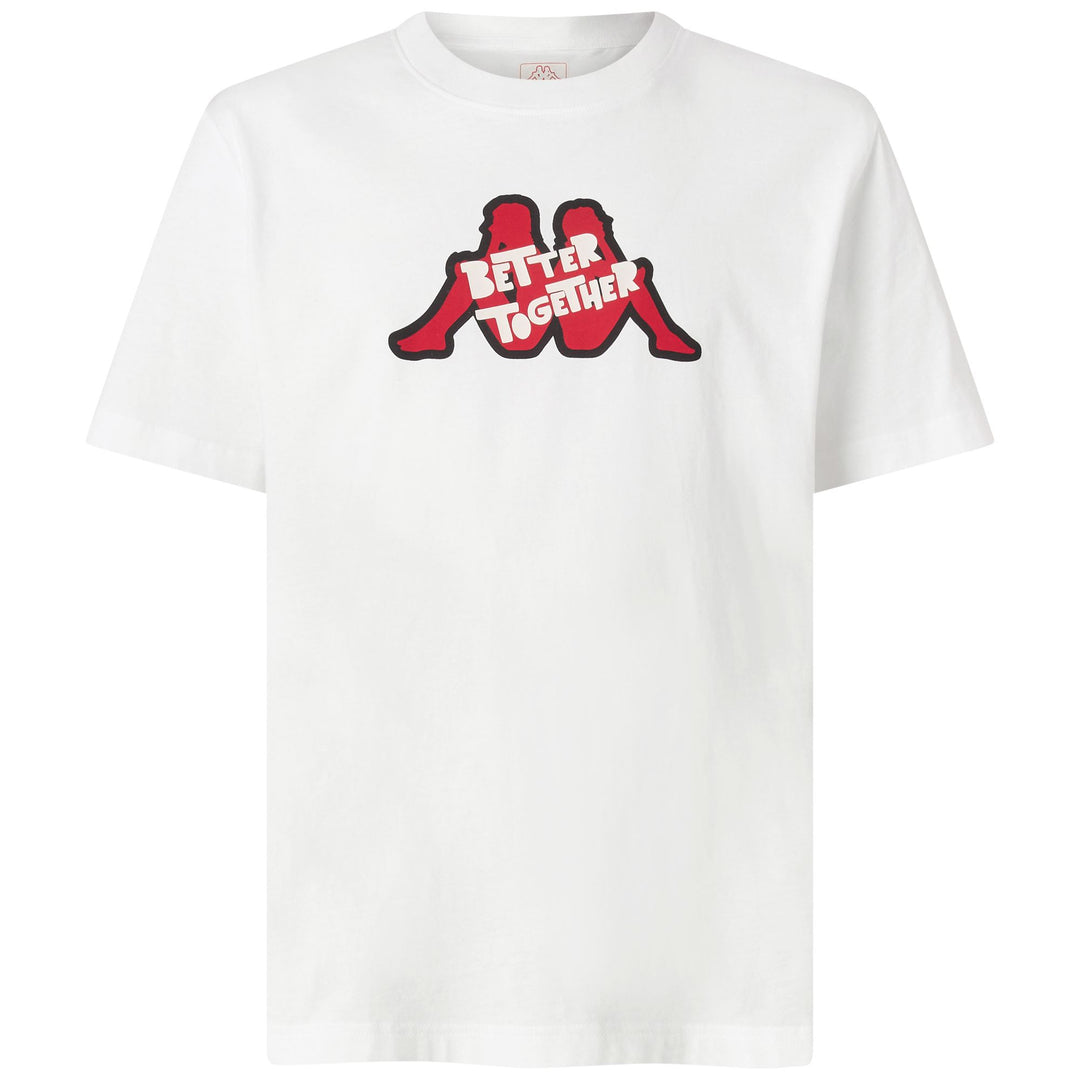 T-Shirt Sportiva Uomo Grigia e Bianca con Stampa Grafica 01