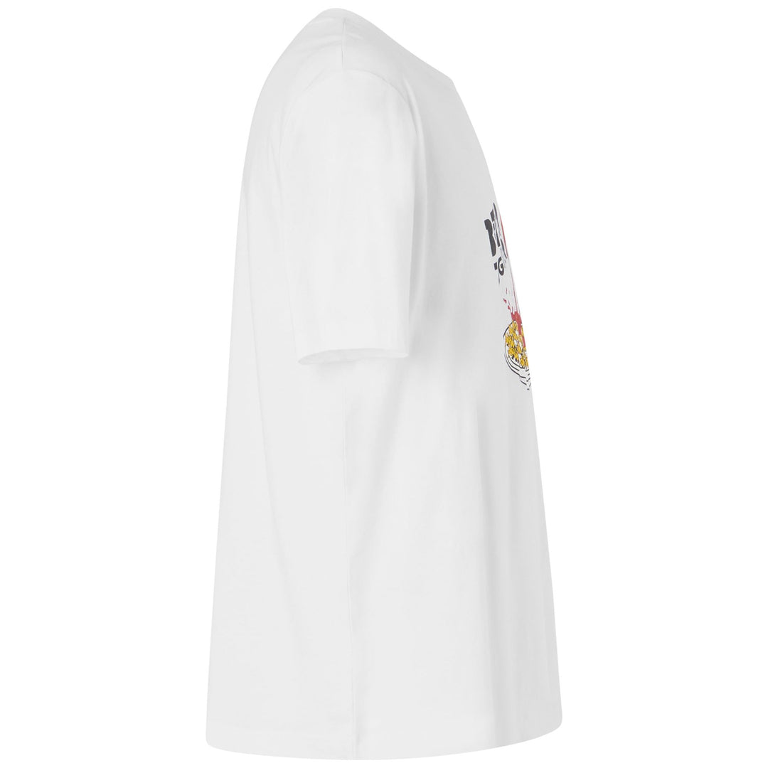 Camiseta deportiva para hombre en gris y blanco con estampado gráfico main