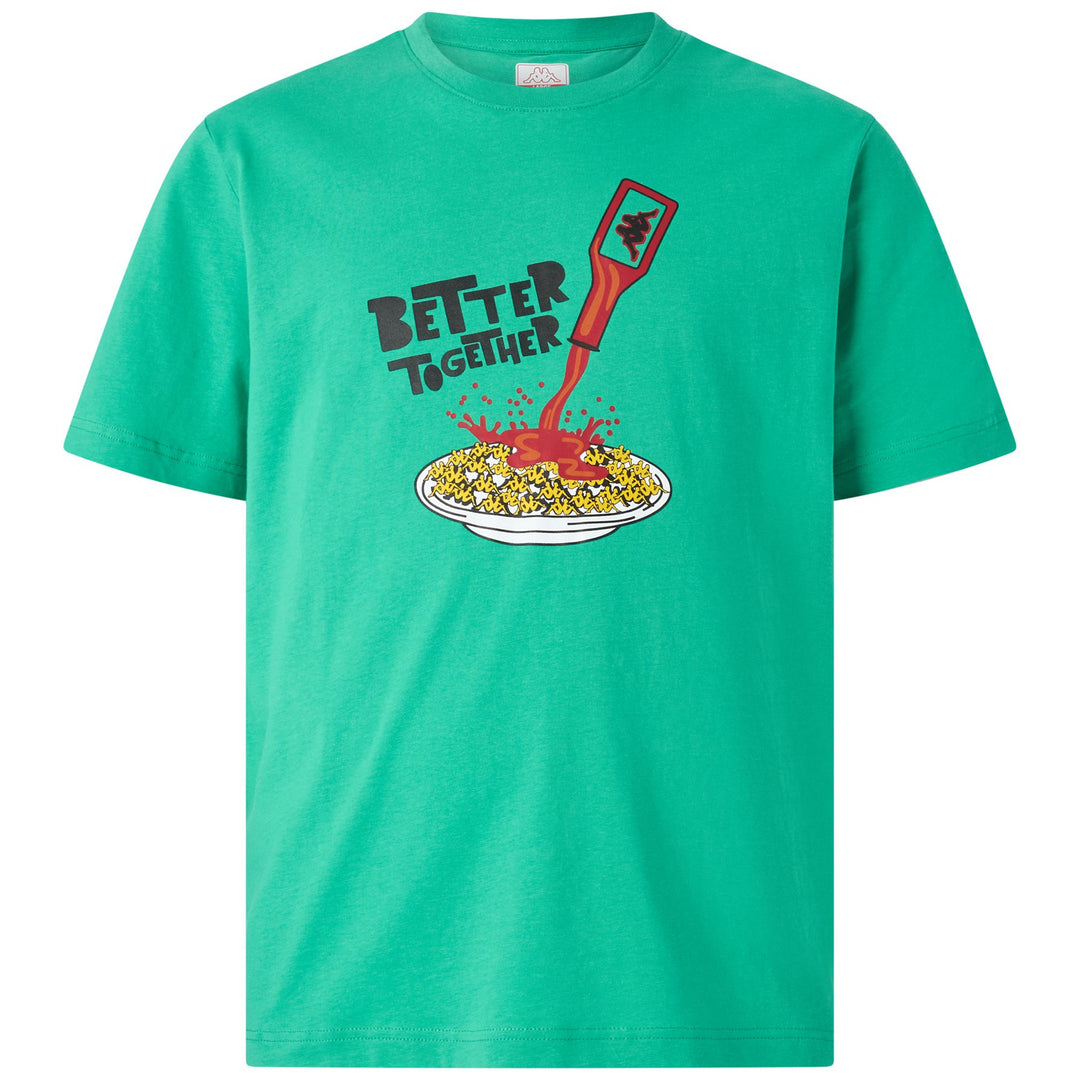 Camiseta deportiva Blarney Green para hombre con estampado gráfico 01