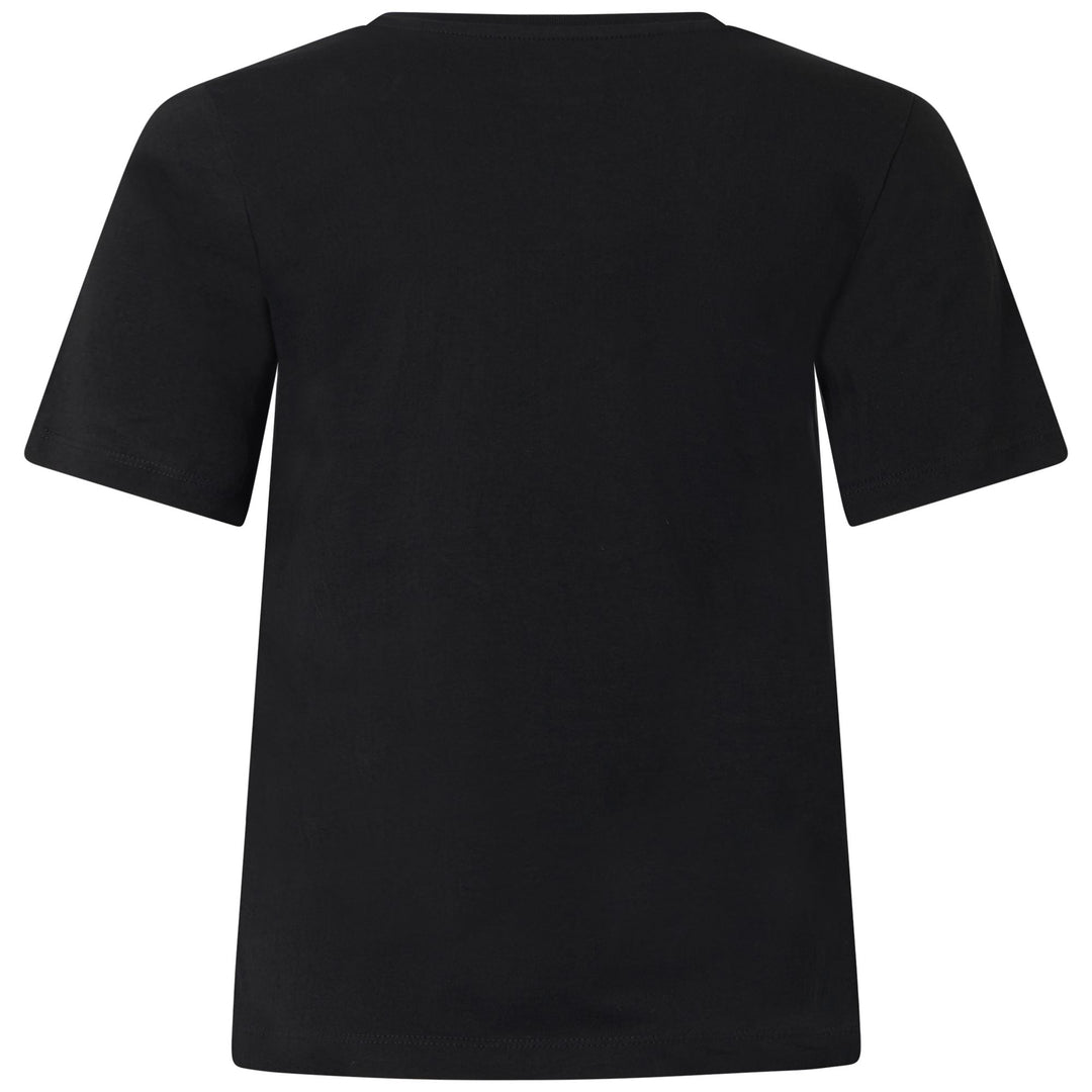 Black Women's Sportstyle T-Shirt with Graphic Print main