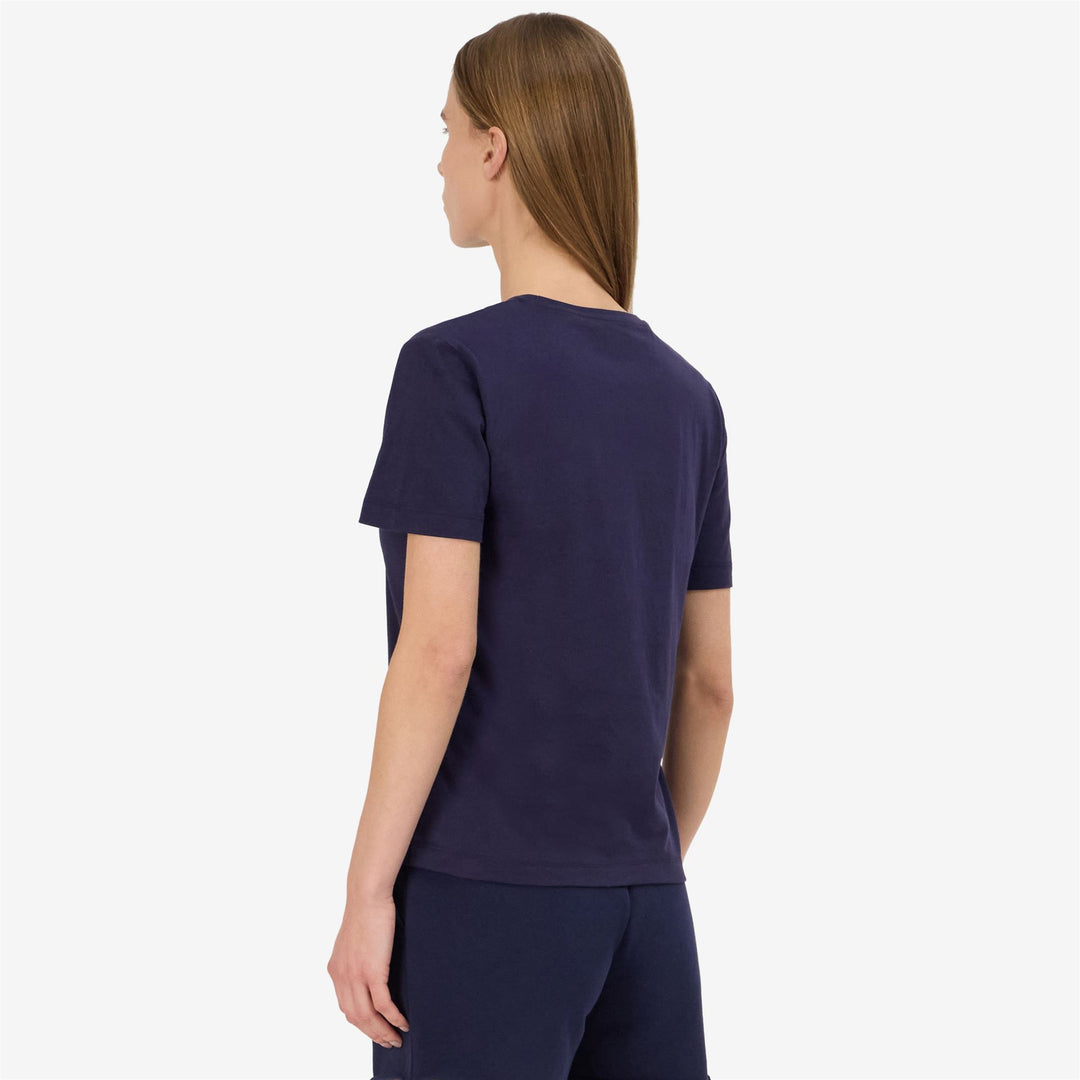 Marine Blue Women's Sportstyle T-Shirt with Graphic Print main