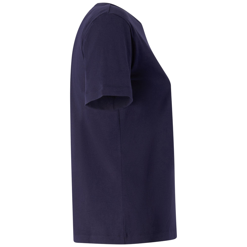 Marine Blue Women's Sportstyle T-Shirt with Graphic Print 02