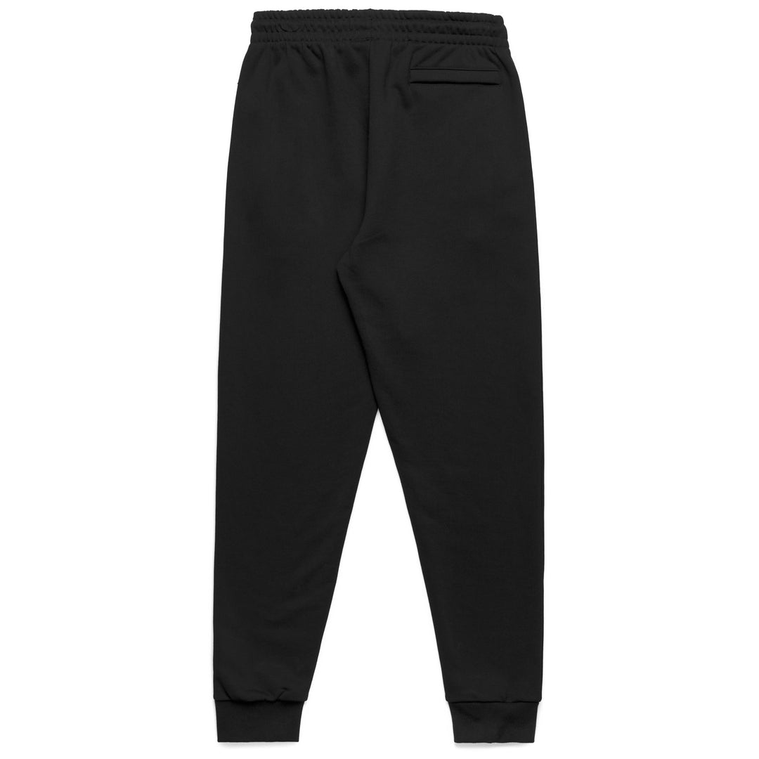 Pantalon de jogging noir pour homme en coton biologique main