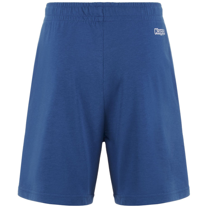 Shorts Boy LOGO GELI Sport Shorts BLUE SNORKEL Dressed Side (jpg Rgb)		
