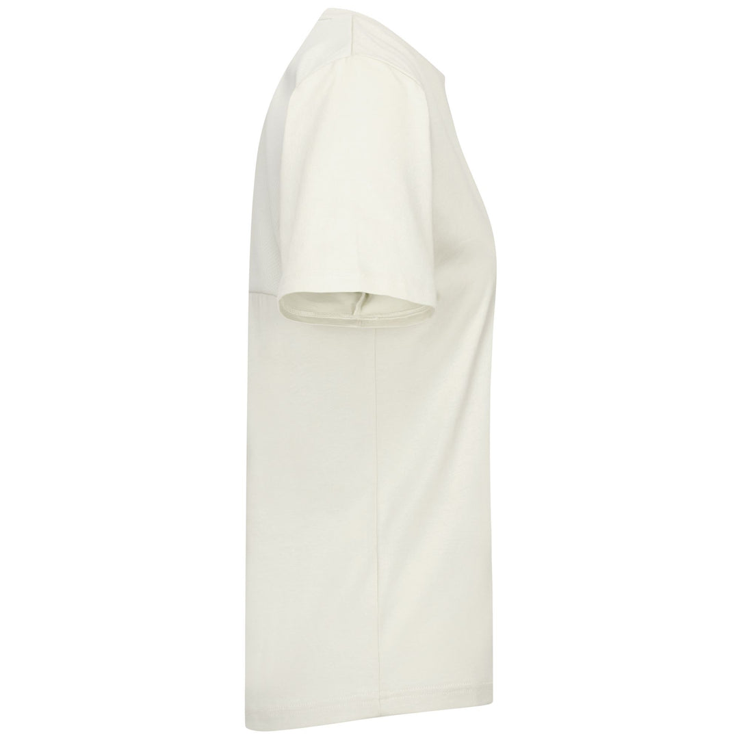 White Women's Sport T-Shirt with Mesh Insert main