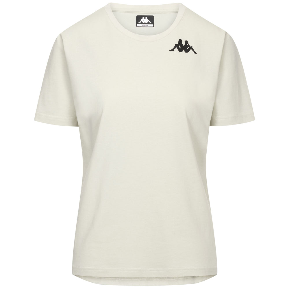 White Women's Sport T-Shirt with Mesh Insert 02