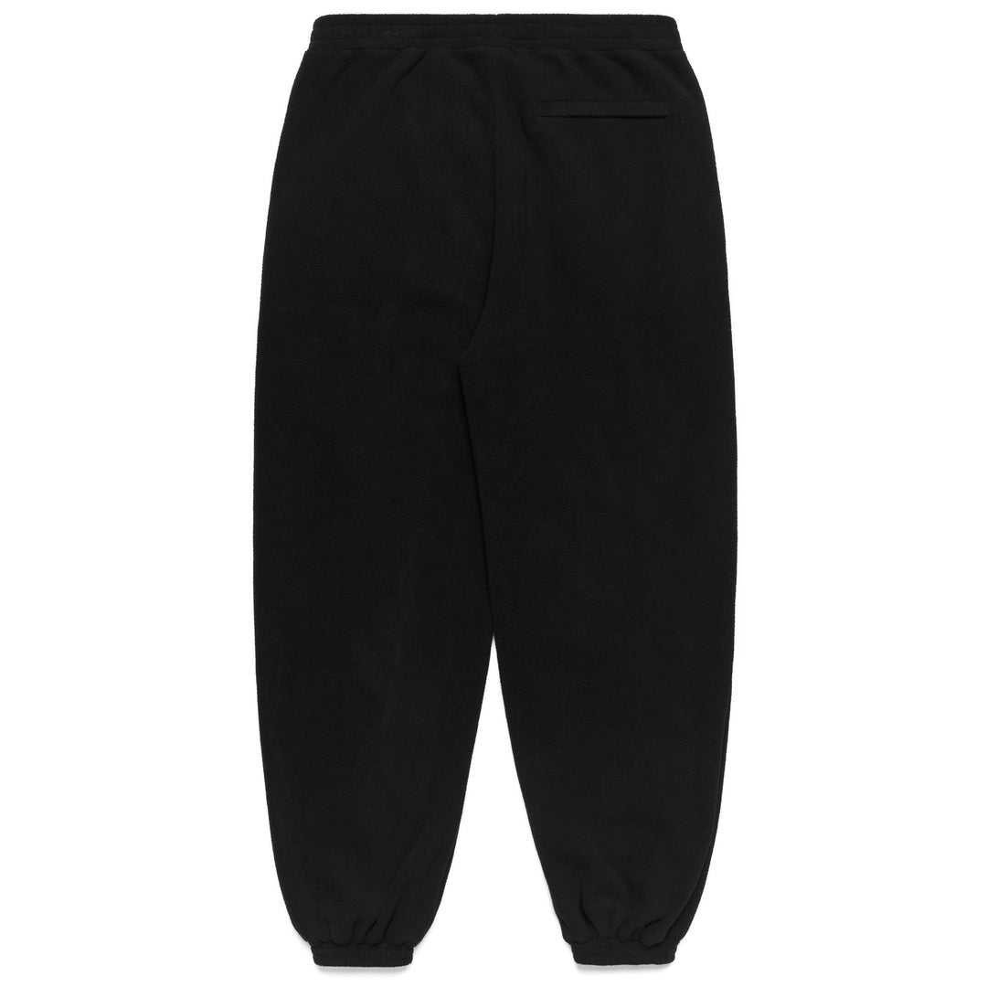 Black and White Men's Sport Fleece Trousers with Pockets main