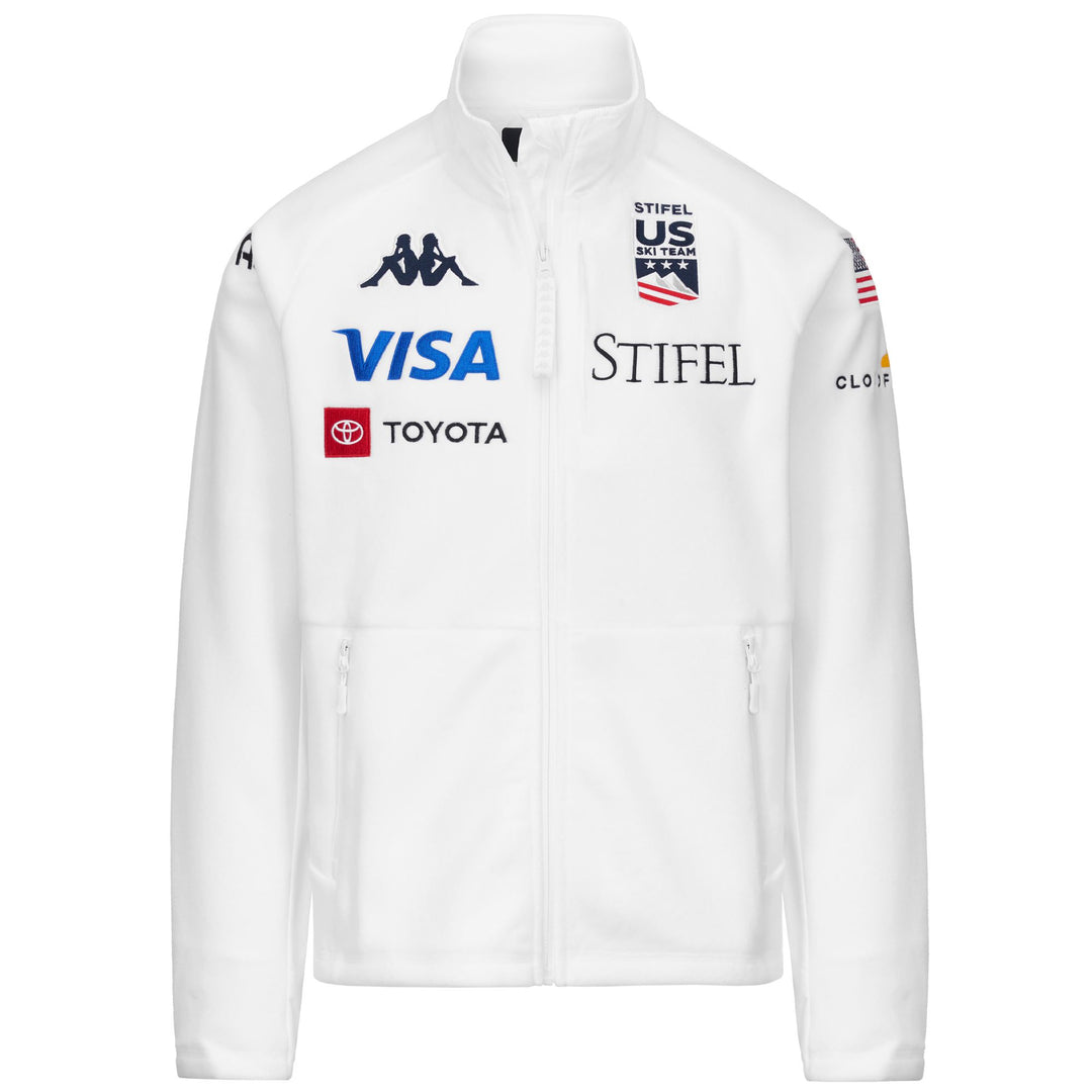 6CENTO 687C US - Fleece - Jacket - Man - WHITE 01